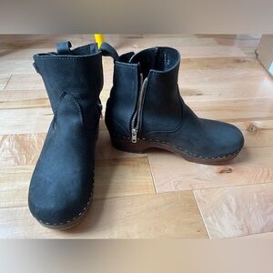 Sandgrens Clog Boots Black Size 40